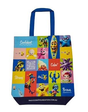 Bottom Gusset Digital Printed Tote Bag