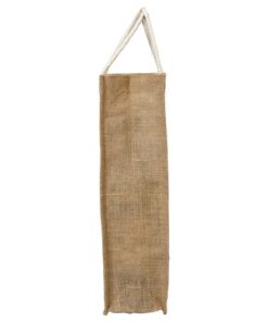 Alternative view of The 1 Bottle Jute Bag Wholesale (From $0.81 USD)