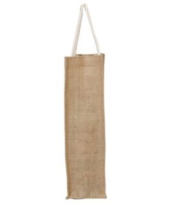 Alternative view of The 2 Bottle Jute Bag Wholesale (From $0.81 USD)