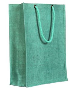Alternative view of The 3 Bottle Jute Bag Wholesale (From $0.81 USD)