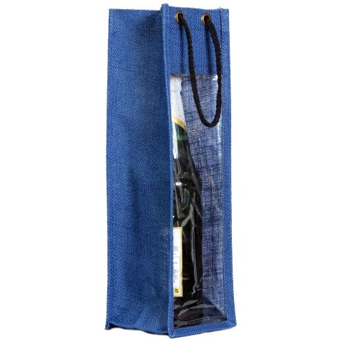 Wholesale One Bottle Window Bag | EcoToteCo - Image 2