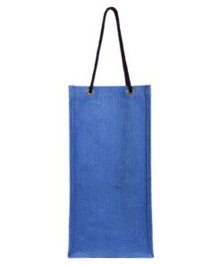 Alternative view of The 2 Bottle Jute Bag Wholesale (From $0.81 USD)